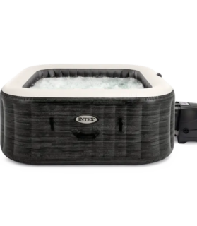 Spa Insufável INTEX PureSpa Ardoise – 6 Pessoas – 170 Bolhas – Wi-Fi – LED – Sal