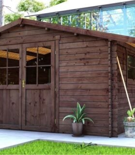 Barracão de madeira de 12 m² – Foresta MONTIGNY