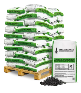 Carvão betuminoso 5–15 mm – 50 x 20 kg – Porções 5