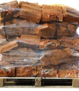 40 sacos de lenha seca – 100% freixo – 8 kg
