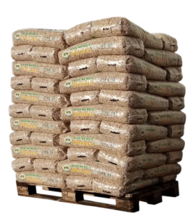 Pellet Bio Energy – Palete de 66 sacos de 15 kg