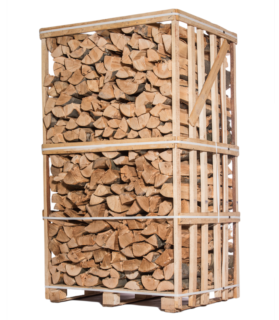 LENHA – 45 CM – MISTURA DE MADEIRA DE LEI – PALETE DE 2 M3 – 2,6 ESTÉREOS